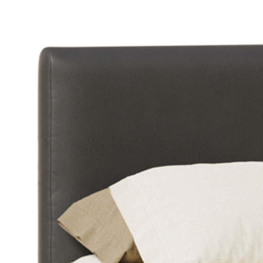 Leather Headboard: Raven