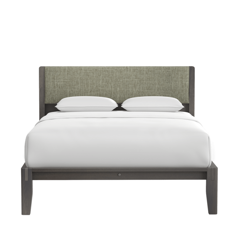 Platform Bed FV - Green Fabric Headboard - Baltic Grey_Current Camera_original