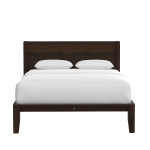 Platform Bed FV - No Accessory - Espresso
