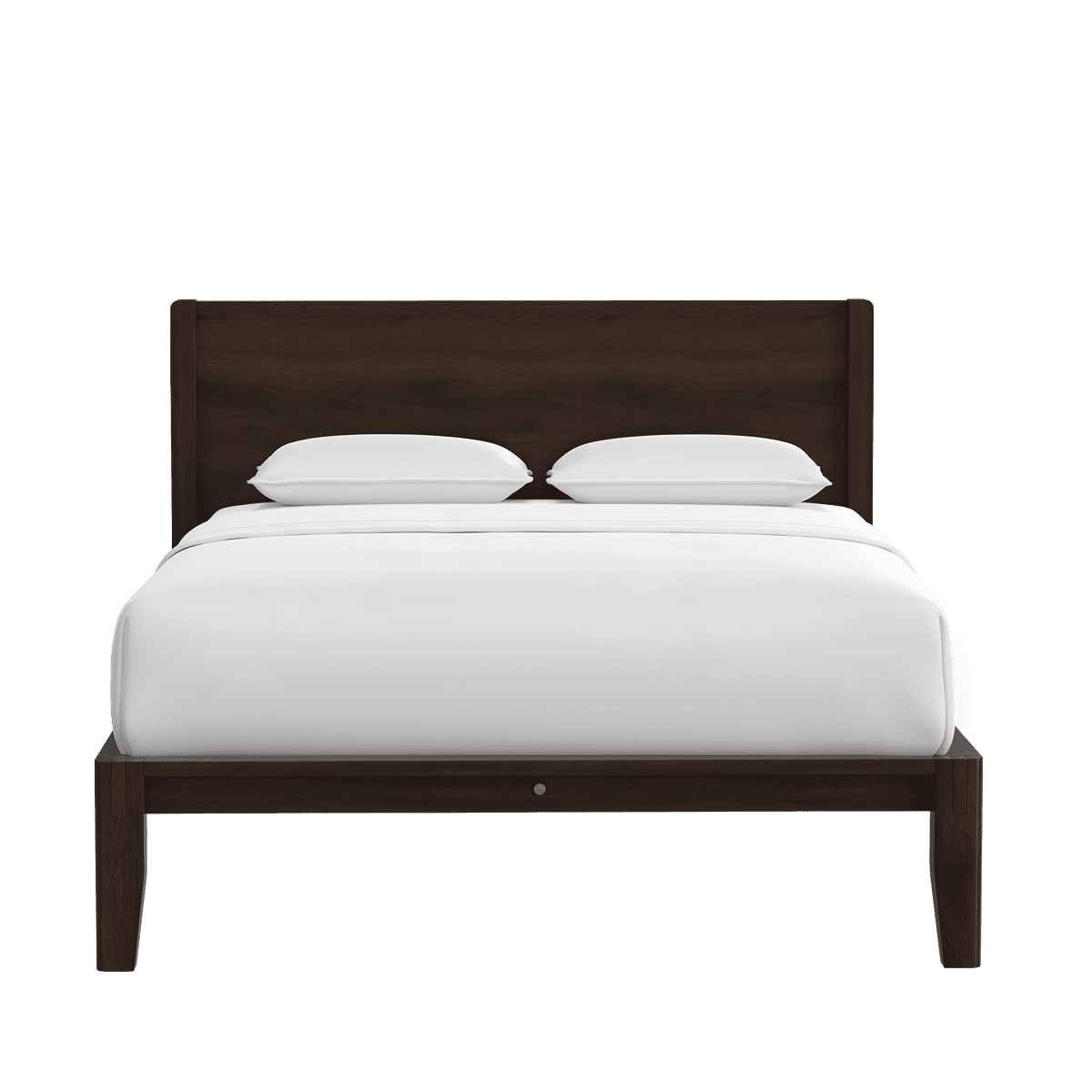 Platform Bed FV - No Accessory - Espresso